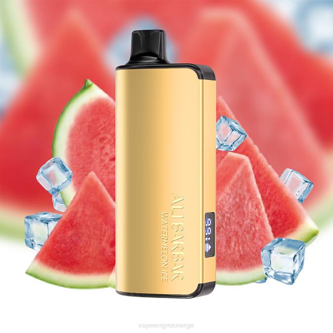 Engangs Vape Norge - Alibarbar Ingot 20 000 engangsvape chupa chups jordbær P42J34