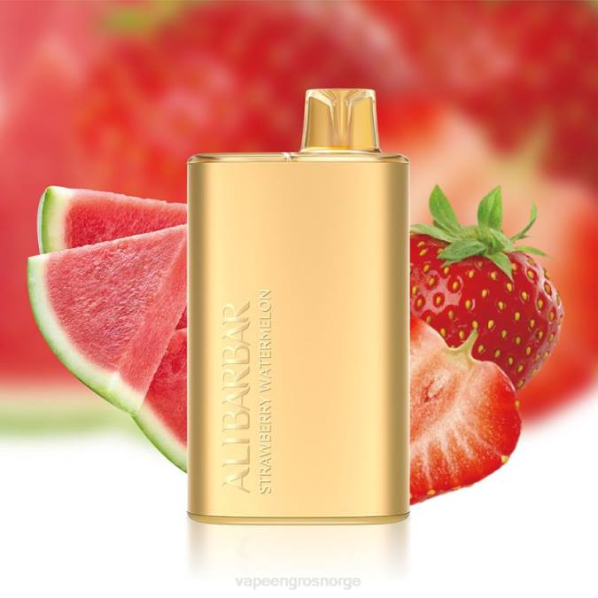 Vape Flavours Wholesale - Alibarbar Rich 8000 engangsvape jordbær vannmelon P42J13