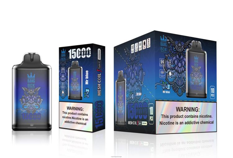 Vape Pen Norge - Bang Box s1-15000 drag mr blå 60X4L109