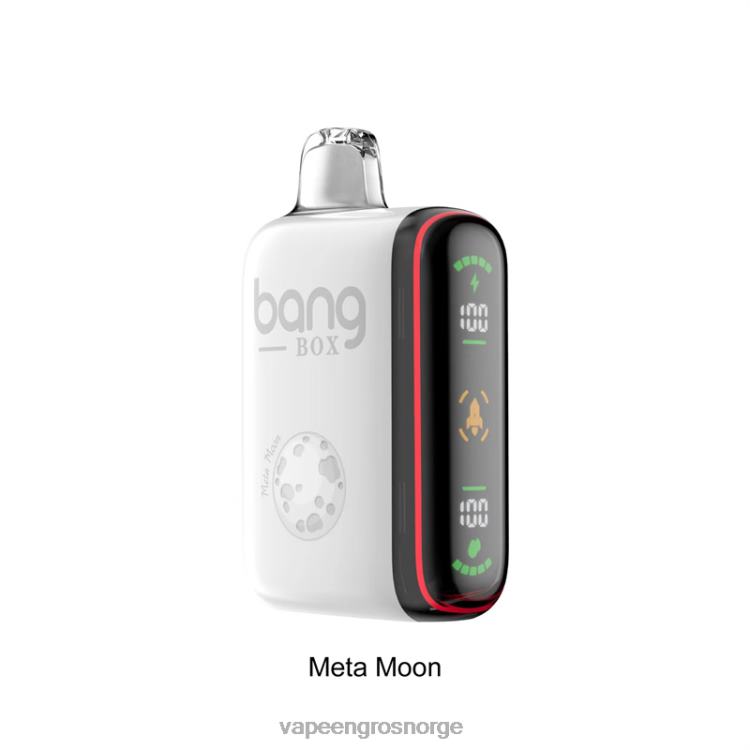 Vape Wholesale Norge - Bang Box 9000-18000 puffs intelligent kraftdisplay meta måne 60X4L33