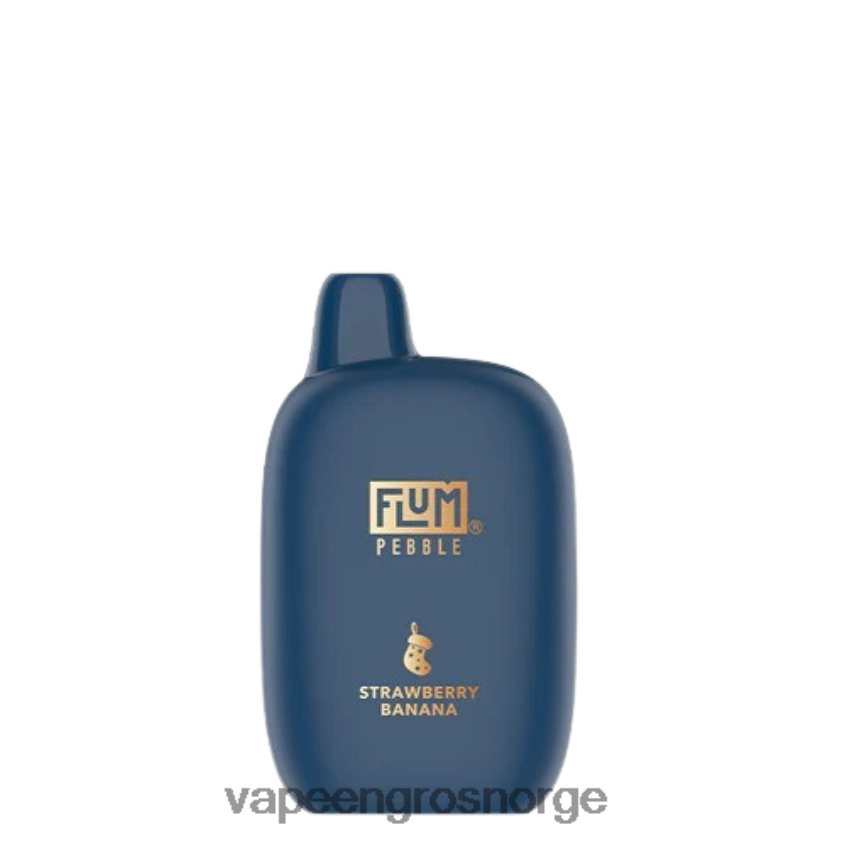Vape Wholesale Norge - FLUM PEBBLES 6000 puffs (juleutgave) jordbær banan 40TLBB12