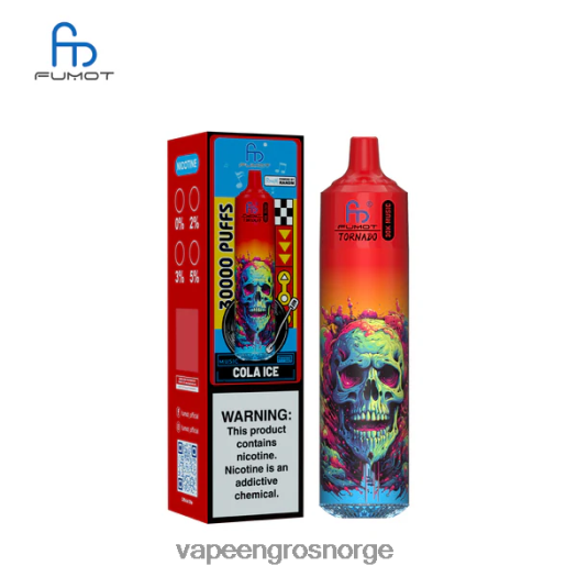 Vape Wholesale Norge - Fumot Tornado 30k musikk cola is XH04N09