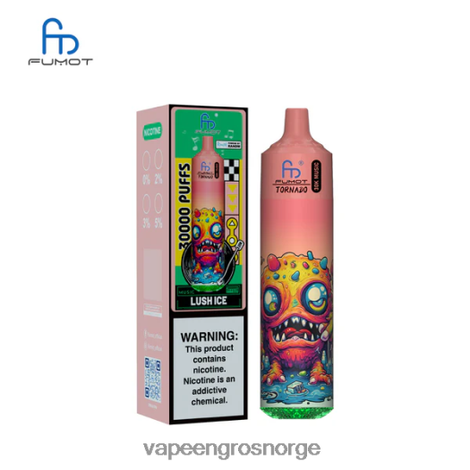 Vape Wholesale Norge - Fumot Tornado 30k musikk frodig is XH04N017