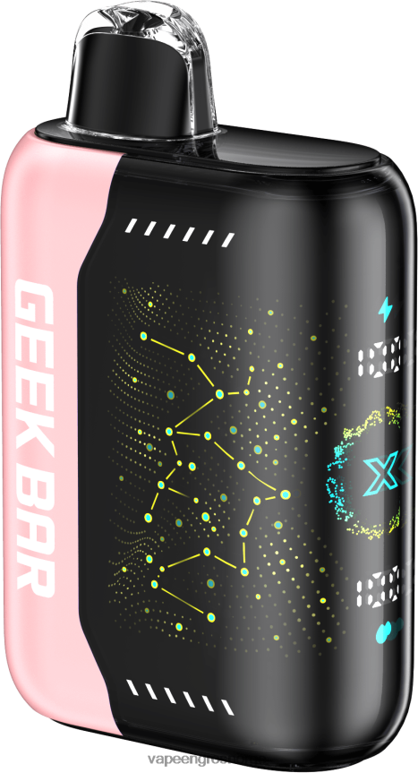 Engangs Vape Norge - GEEK BAR puls x T8DPV29 jordbær b-pop