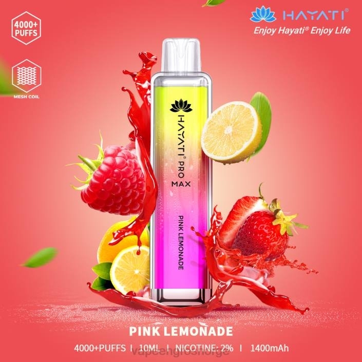 vape juice bottles wholesale | 626N169 rosa limonade Hayati Pro Max 4000