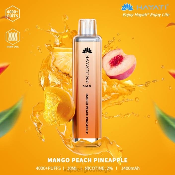 mango fersken ananas