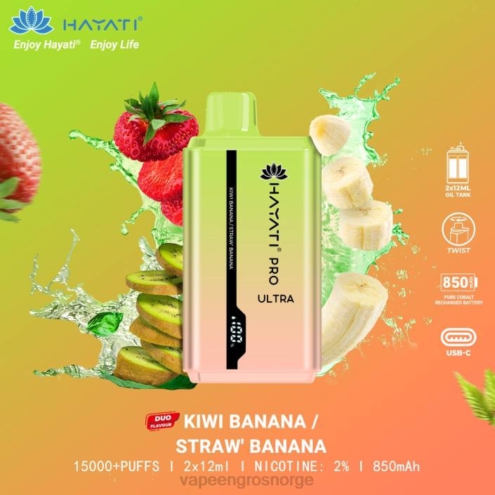 vape pen Norge | 626N227 kiwibanan/jordbærbanan Hayati Pro Ultra
