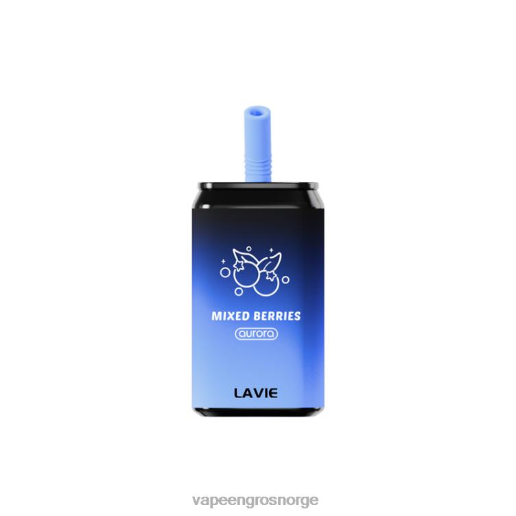 Engangs Vape Bergen - blandede bær LAVIE Aurora 11000 drag PXPPZ149