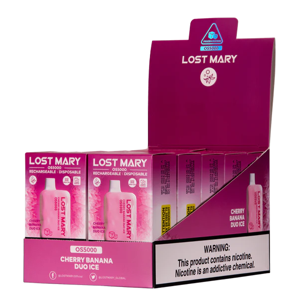 elux vape juice wholesale | 626N108 kirsebær banan duo is LOST MARY OS5000