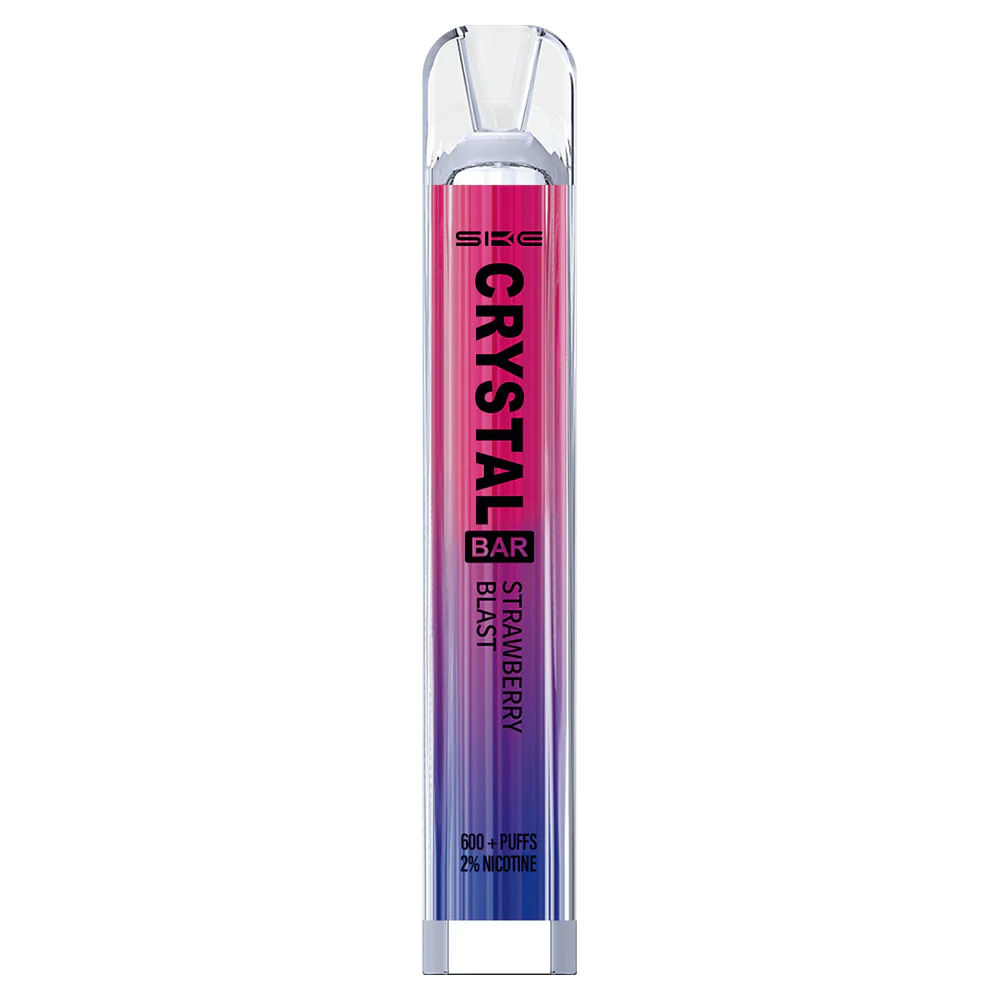 vape wholesale oslo | 626N263 jordbærblast SKE Crystal Bar engangs vape 600 puff