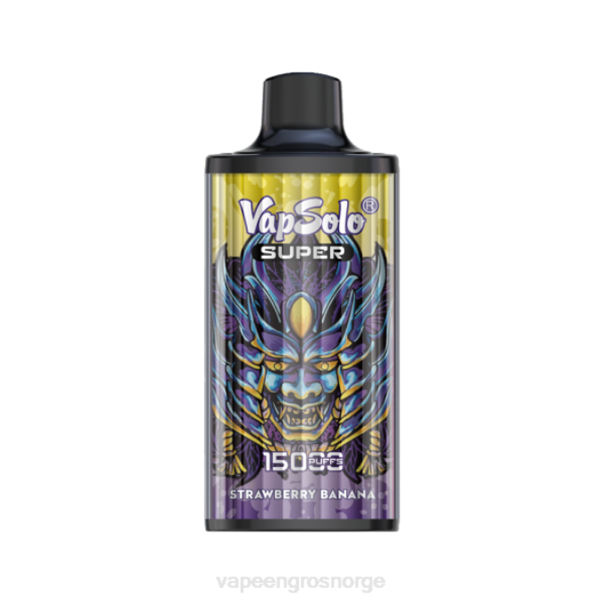 E Cigarette Juice Wholesale - Vapsolo SUPER engangs vape jordbær banan P42J116