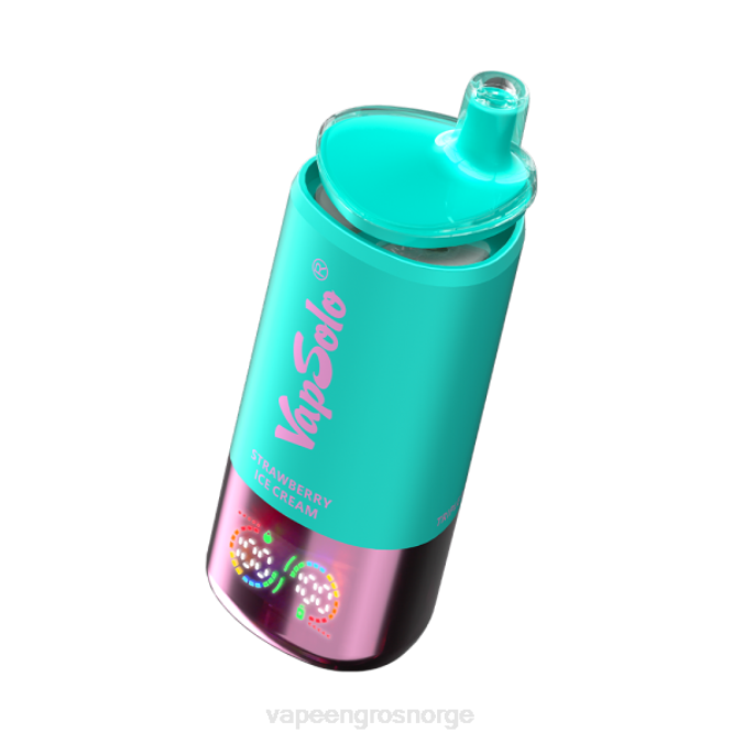 Vape Engros Norge - VapSolo Triple 30 000 drag vannmelon is & jordbær is & trippel melon 28X210