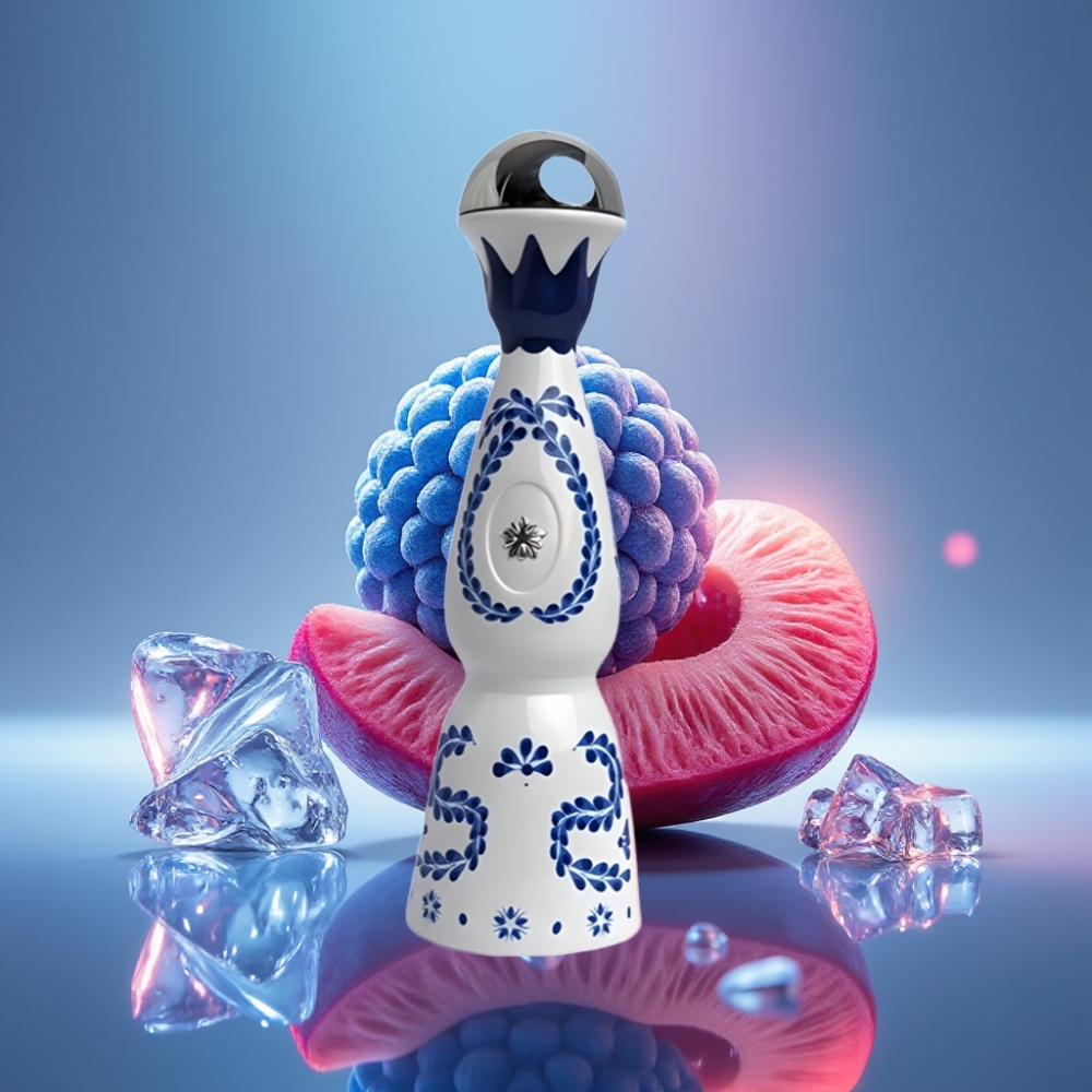 HUMO Azul 15000 Puffs Disposable Vape Blå Bringebær Is Smak 20mL 5% Nikotin 500mAh USB-C