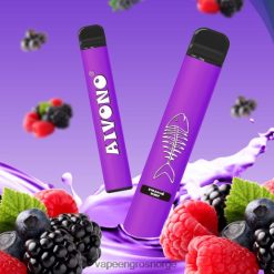 Engangs Vape Bergen - Aivono AIM FISHBONE 600 blandet bær ZP6246285