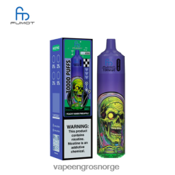 Engangs Vape Bergen - Fumot Tornado 30k musikk ferskenaktig mango ananas XH04N021