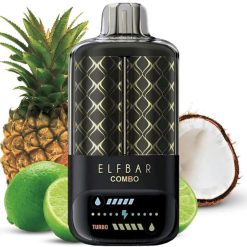 Engangs Vape Bergen - lime og ananas Elf Bar Combo 25 000 4T8Z625
