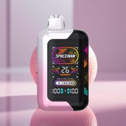 SMOK Spaceman SP40000 Zero Nikotin Engangsdamp Pink Sitronade 20ml 1000mAh Skjerm LED