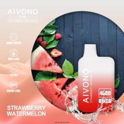 Vape Engangsbruk - Aivono AIM BOXX 4000 jordbær vannmelon ZP6246214