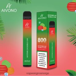 Vape Engangsbruk - Aivono AIM PLUS 800 vannmelon tyggegummi ZP6246198