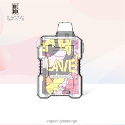 Vape Engangsbruk - jordbær mango is LAVIE NIO BOX 9000 drag PXPPZ190