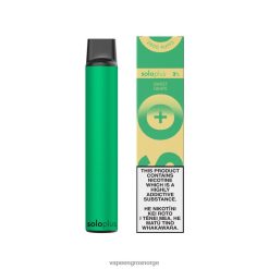 Vape Flavours Wholesale - Solo Plus engangs vape paradis samling søt drue 2P8XZ40