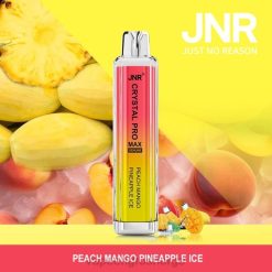 vape med nikotin Norge | 626N744 fersken mango ananas is JNR CRYSTAL PRO MAX