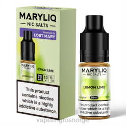 vape pen Norge | 626N447 sitron lime LOST MARY MARYLIQ nic salter - 10ml - 20mg