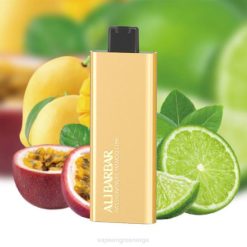 Vape Pen Norge - Alibarbar Pandora 7000 engangsvape pasjonsfrukt mango lime P42J58
