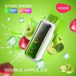 Vape Pen Norge - dobbel epleis VOZOL STAR 20 000 NX847