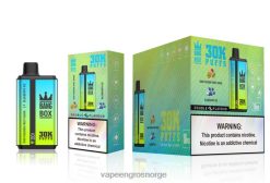 Vape Smak Engangs - Bang Box 30000 puff doble smaker kiwi pasjonsfrukt guava og blåbæris 60X4L65