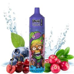 Vape Smak Engangs - UWIN CRYSTAL 35k engangsvape blåbær kirsebær tranebær ZP6246391