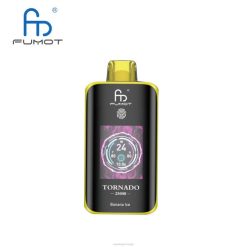 Vape Wholesale Norge - bananis Fumot Tornado 25000 engangsvape P68D1