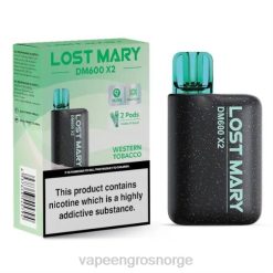 vape wholesale oslo | 626N483 vestlig tobakk LOST MARY DM600 X2