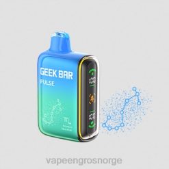 vape wholesale oslo | 626N73 blå mynte GEEK BAR Pulse zodiac edition 7500 puffs/15000 puffs